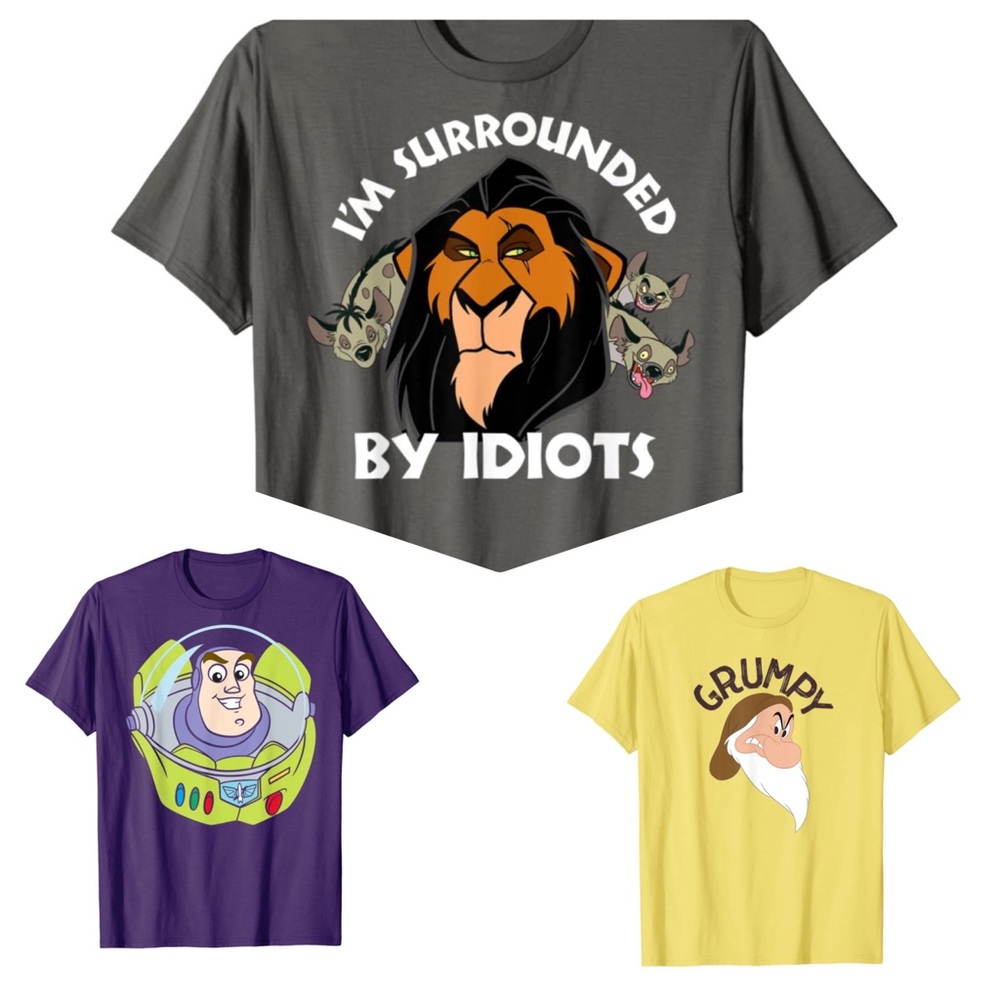 Disney 🏰 ⭐️ Set of tshirts